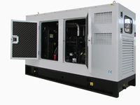 Groupe électrogène diesel silencieux de qualité commerciale 75 kVA 60 kW triphasé refroidi par eau démarrage à distance 400 V 50 Hz pour centres commerciaux