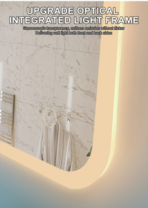 Nouveau <span class=keywords><strong>miroir</strong></span> intelligent NewThingLine <span class=keywords><strong>de</strong></span> forme rectangulaire moderne sans cadre <span class=keywords><strong>avec</strong></span> cadre moulé par injection pour les entrepreneurs en travaux publics - Product Image 3