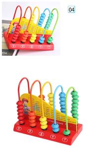 Fabricant chinois d'abacus en bois pour l'apprentissage précoce des enfants, aide à l'entraînement mathématique, jeu éducatif mathématique - Product Image 6
