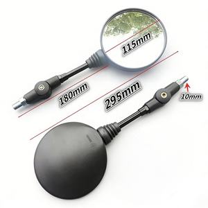Nuevo Producto: Espejo Retrovisor Plegable Modificado para Motocicleta, Material PP, Espejo Retrovisor Redondo, Accesorios para <span class=keywords><strong>Moto</strong></span> - Product Image 5