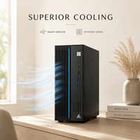 PC Desktop Komersial Baru Zhaoxin KX-U6780A 8 Core 2.7GHz 16GB DDR4 512GB M.2 NVMe SSD LCD Bisnis