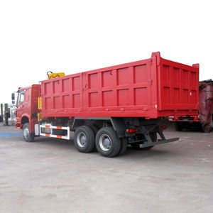 Camion benne Sinotruk sur mesure 6x4 robuste avec grue pour le transport minier et les chantiers <span class=keywords><strong>de</strong></span> construction - Product Image 2