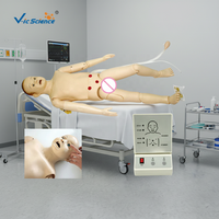 Simulateur de Soins Infirmiers CPR : Modèle d'Entraînement Haute Simulation pour Enfant de 5 Ans, Mannequin d'Enseignement Complet des Compétences Infirmières