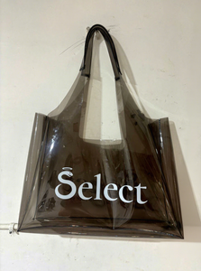 กระเป๋าเครื่องสำอางใสโฮโลแกรม PVC แฟชั่นสีรุ้ง  แบบเปิดปิด  หูหิ้ว PU เลเซอร์  พร้อมโลโก้สั่งทำ  รีไซเคิลได้ - Product Image 1