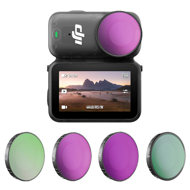 Camera Lenses Filter Protector for DJI Osmo Nano Vlogging Camera Lens Filter CPL UV ND Wholesale Optical Glass Accessories