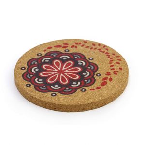 Sous-verres personnalisés avec logo imprimé, base en liège, absorbants, sublimation, lot de sous-verres pas cher - Product Image 3
