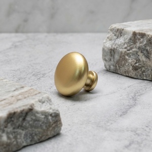 Hot Selling Kast Knoppen Moderne Ronde Deur Knop Enkele Gat Lade Knoppen Voor Badkamer - Product Image 1