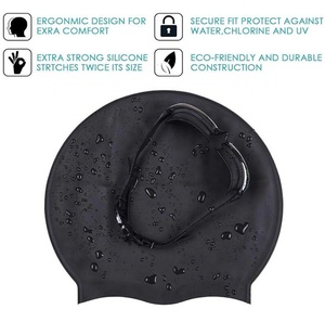 Bonnets <span class=keywords><strong>de</strong></span> douche L/XL <span class=keywords><strong>bonnet</strong></span> <span class=keywords><strong>de</strong></span> <span class=keywords><strong>bain</strong></span> en silicone à cheveux longs <span class=keywords><strong>pour</strong></span> <span class=keywords><strong>dreadlocks</strong></span> tresses <span class=keywords><strong>pour</strong></span> enfants et adultes unisexes <span class=keywords><strong>pour</strong></span> garder les cheveux au sec - Product Image 3