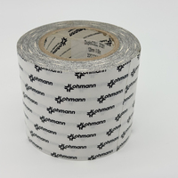 Cinta Adhesiva Acrílica de Doble Cara Impermeable Lohmann DC72080 con Respaldo de Papel Encerado para Componentes Electrónicos - Duradera y de Alta Viscosidad