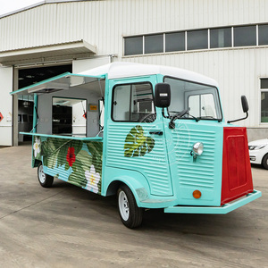 Camion de restauration électrique, <span class=keywords><strong>service</strong></span> complet, café commercial avec équipements, chariot de restauration, remorque de vente ambulante - Product Image 2