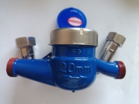 Compteur d'eau multi-jets OEM le plus vendu, 1/2'' à 2'' (DN15-DN50), certifié CE ISO4064 Classe B, en laiton, fer, plastique, acier inoxydable, direct usine