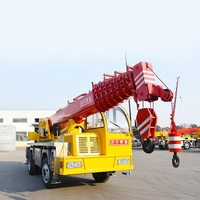 Nouvelle grue de camion de 12 tonnes, flèche à 8 sections, hauteur de levage de 40 m, grue mobile avec moteur Weichai et hydraulique Liyuan