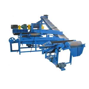 Hoge Output Automatische Band Recycling Machine Om Rubber Poeder/Afvalband Recycling Machine