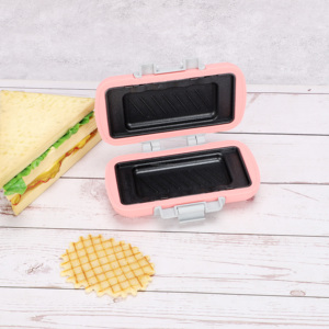 Essential HN Piastra per Sandwich in 3 Minuti, Pressa per Panini da Microonde per Toast al Formaggio Grigliato, Cottura Rapida Essenziale - Product Image 4