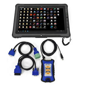 เครื่องมือสแกนวินิจฉัยแท็บเล็ต F110 Nexiq3 121054 USB Link3 อะแดปเตอร์เชื่อมต่อข้อมูลสำหรับรถบรรทุก J1939 DPA5 รับประกัน 1 ปี - Product Image 1