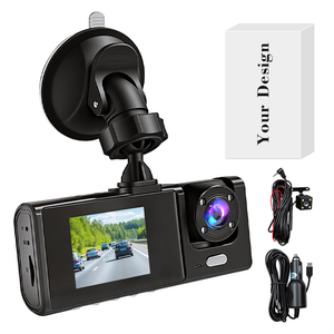 Best Selling 3-in-1 Electric 3 Channel Dash Cam Strong Suction Portable Dashcam Loop Recording Smart Car Video Recorder - Product Image 1