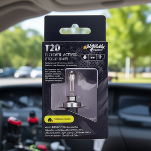 หลอดไฟฮาโลเจน T20 2 ชิ้น สำหรับเปลี่ยนหลอดไฟรถยนต์ - Product Image 3