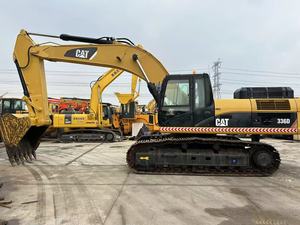Quick Response Breakthrough Force High-Rise Building <b>Foundation</b> Caterpillar 36 Ton CAT 336D Used Track Excavator - Product Image 2