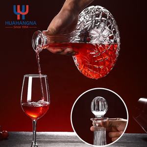 Bouteille de liqueur en verre, vin et whisky, cristal soufflé à la main, whisky, vendu dans une boîte <span class=keywords><strong>cadeau</strong></span>, ml - Product Image 3