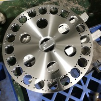 Fabrication sur mesure de bagues et roulements à faible friction en aluminium usiné CNC de haute précision pour le traitement OEM