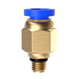 Conector Neumático Mini de Conexión Rápida PC4/6-M5, Rosca Macho Recta, Conector de Tubo de Aire de Encaje Rápido para Tuberías Neumáticas - Product Image 5