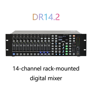 Mezclador Digital Profesional de 14 Canales para Montaje en Rack Metálico, Ecualizador Completo, 99 Efectos Integrados, USB/Bluetooth, Estéreo/Mono, Loops Personalizados/<span class=keywords><strong>MIDI</strong></span> - Product Image 2
