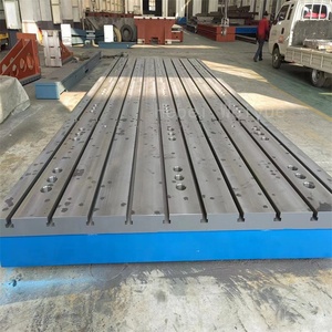 2024 Cast Iron Floor <b>Clamping</b> Plate T-Slot Measuring <b>Table</b> for Machine Inspections & Welding Measuring Tools 200*200-4000*8000 ( - Product Image 2