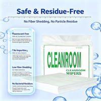 Lingettes non pelucheuses Xinkewei pour salles blanches, lingettes en polyester haute absorption pour laboratoires et ateliers électroniques