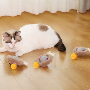 Eco-friendly giocattolo interattivo per animali domestici palla automatica <span class=keywords><strong>Teaser</strong></span> per cane gatto Pet forniture per animali domestici in Silicone interattivo intelligente gatto Pet palla giocattolo - Product Image 1