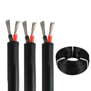 Top vendendo PVC isolado 0,75mm 1mm 2 núcleos 3 núcleos VDE SAA baixa média tensão UE PVC cobre cabo fio elétrico