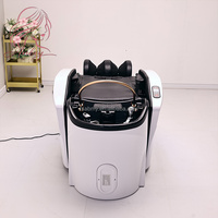 Fauteuil de lavage capillaire électrique professionnel avec massage du dos et hydrothérapie pour salon de beauté