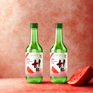 Boisson quotidienne rafraîchissante de liqueur de soju de pastèque artisanale vietnamienne avec bouteille en verre à saveur lisse pour tous - Product Image 1