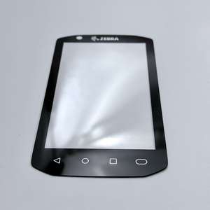 Panneau en verre de <span class=keywords><strong>petit</strong></span> <span class=keywords><strong>format</strong></span> pour écran tactile, fenêtre d'instrument, forme personnalisée, OEM, sérigraphie perforée pour interface de jauge - Product Image 6