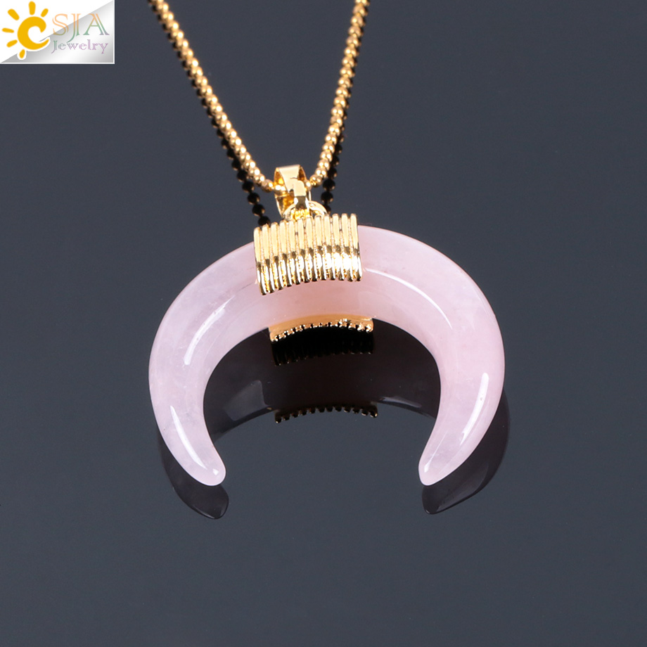 F063-Rose-Quartz + Chaîne