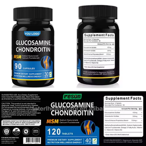 Ausreson Etiqueta Privada glucosamina MSM sulfato de condroitina suplemento para articulaciones cápsulas de glucosamina condroitina - Product Image 5