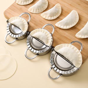 S/<span class=keywords><strong>M</strong></span>/L mutfak kolay aracı paslanmaz çelik hamur makinesi Empanada basın hamur sarıcı kalıp manuel köfte makinesi - Product Image 5