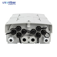 Boîtier de terminaison fibre optique pré-connecté 8 ports, boîtier NAP avec répartiteur 1x8, boîtier de distribution fibre optique