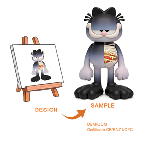 Juguetes de PVC Personalizados de <span class=keywords><strong>Garfield</strong></span>, Tamaño y Estilo Personalizables, Material Ecológico Duradero, Juguetes de PVC de <span class=keywords><strong>Garfield</strong></span> Vívidos para Exhibición en el Hogar y Regalo - Product Image 1