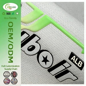 Étiquette thermocollante personnalisée haute fréquence en TPU avec logo, pour vêtements et sacs - Product Image 1