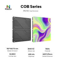 Pantalla LED COB Antideslumbrante de 600x675 mm, Panel LED COB P0.93 para Estudio Virtual