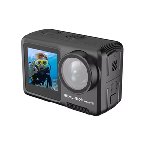 Prix de gros <span class=keywords><strong>HDKing</strong></span> Dual Screen Body Waterproof 7M Wifi EIS Real 4K 60fps 170 Degree 20M Action Camera - Product Image 6
