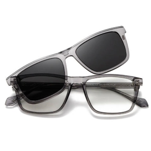 แว่นกันแดดแม่เหล็กสองระบบ MOOHE JY34207 รุ่นใหม่ เลนส์โพลาไรซ์แบบเต็มกรอบ ป้องกันแสงสีฟ้าและรังสียูวี ปรับแต่งได้ - Product Image 2