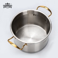 Ensemble de Casseroles Modernes Royal Louis 18-20-22cm Ligne Suisse, Batterie de Cuisine à Induction pour Cuisine