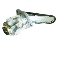 Valve de frein à pied en aluminium pour camion E6 286171 268880, valve de commande d'air avec palette pour remorque, tracteur, bus
