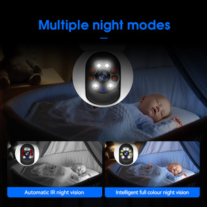 1080P Câmera De Segurança Interior Wifi Two Way Talk Wireless Wifi <span class=keywords><strong>Camera</strong></span> <span class=keywords><strong>360</strong></span> Câmera Em Casa Com Visão Noturna Câmera Do Bebê - Product Image 4