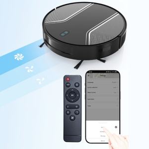 Robot aspirateur laveur automatique OEM Geerlepol V6, navigation gyroscopique, contrôle à distance via l'application Tuya, filtre HEPA. - Product Image 3