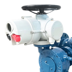 Válvula de bola eléctrica de sello hermético Superpower para tuberías petroquímicas, tipo regulador con control manual y eléctrico - Product Image 2