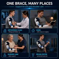 Attelle orthopédique coude-épaule avec cadran d'angle réglable, immobilisateur de bras post-opératoire pour la récupération