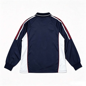 Custom Vintage Retro <b>Patchwork</b> Oversized Long Sleeve T-<b>Shirts</b> V- Neck Long Sleeve T-<b>shirts</b> for Men - Product Image 4