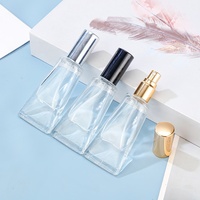 Botol Semprot Parfum Bentuk Pasta Gigi Mini 10ml Transparan Emas Perak Hitam untuk Kosmetik Wewangian Perjalanan Isi Ulang